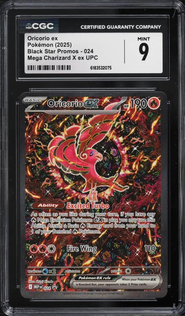 Front of Oricorio ex #024