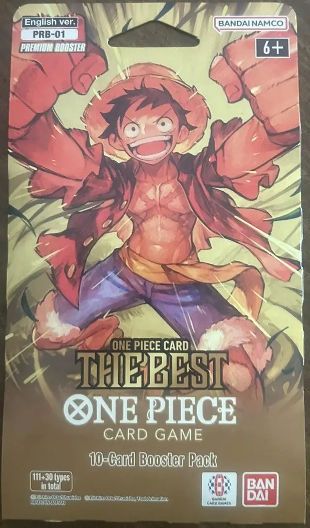 Front of PRB-01 Sleeved Booster Pack